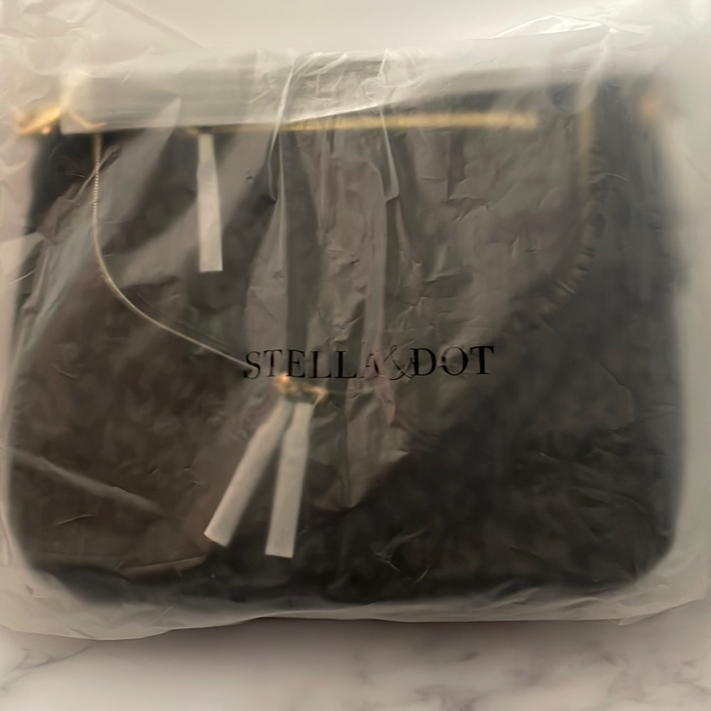 Stella & Dot Lady Boss Shoulder Hobo Bag